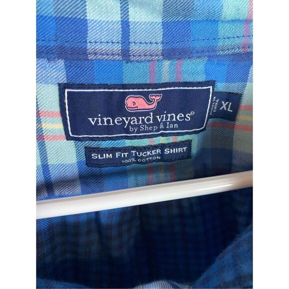 Vineyard Vines Plaid Button Down Shirt - Picture 3 of 5